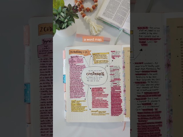 Let's Fill Up This Scripture Mapping Journal! 🖊️