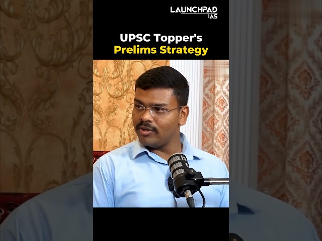 Prelims Strategy of UPSC Topper Aditya Srivastava All India Rank 1 #iastopper #adityasrivastava