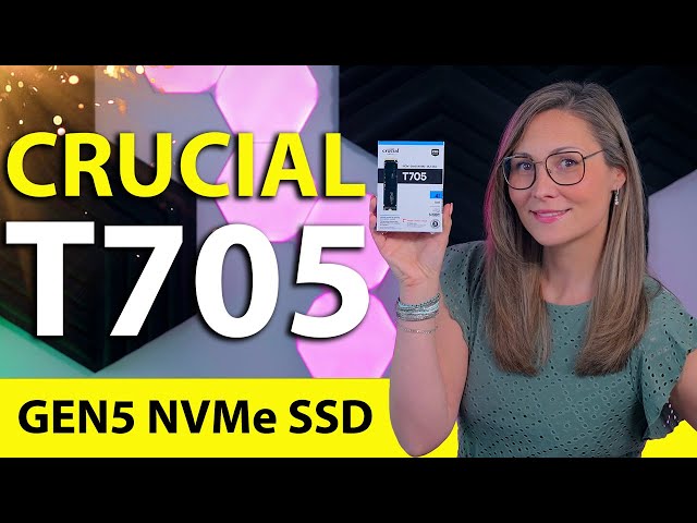 Faster than a 9100 PRO? - Crucial T705 Gen5 NVMe SSD Review