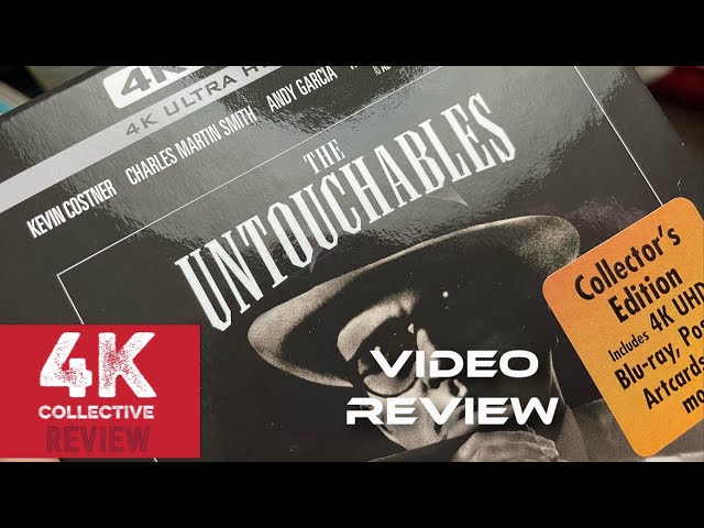 The Untouchables 4k UltraHD Blu-ray Collector’s Edition Steelbook from Paramount UK Video review