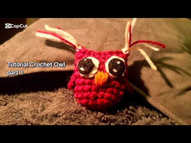 Easy Crochet Owl Tutorial 🦉 | Step-by-Step Amigurumi for Beginners - Part 1