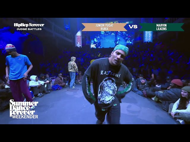 Junior Yudat & Rubix vs Marvin & Lilkens JUDGE BATTLE Hiphop Forever | Weekender 2026