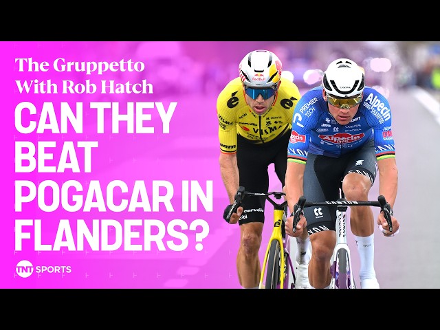 Old Rivals Reunite! Van der Poel and Van Aert Do Battle Once More ⚔️ | The Gruppetto