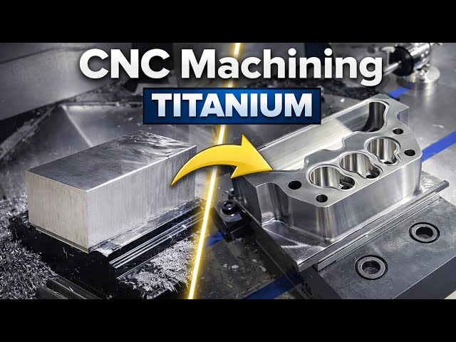 How to CNC Machine TITANIUM Perfectly… Step by Step