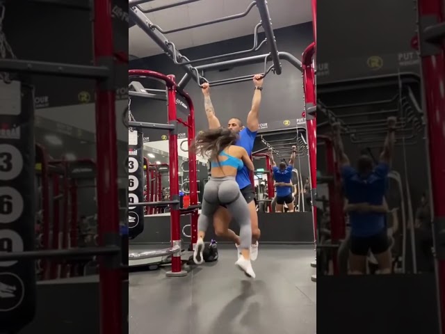 Don't take your Girlfriend alone with You to the Gym 😂 #shorts