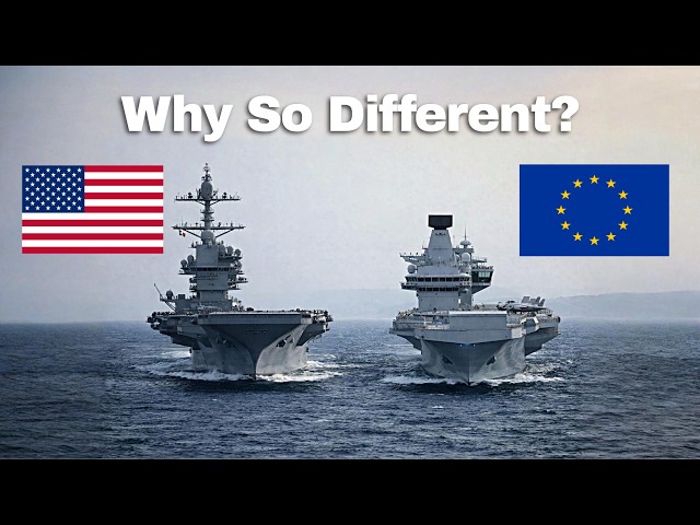 What Makes European and U.S. Aircraft Carriers So Different?