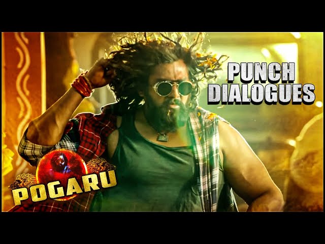 Powerful Punch Dialogues | Dhruva Sarja Best Dialogues | Back To Back Best Action Scenes