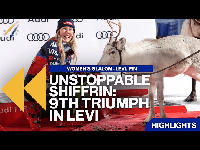 Unstoppable Shiffrin: 9th triumph in Levi | Highlights | FIS Alpine