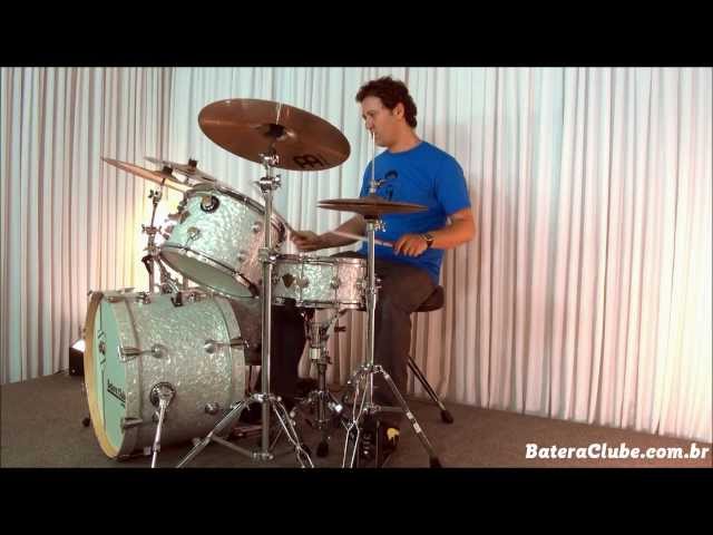 DW Classics Series sound check with Julio Figueroa - BATERACLUBE.com.br