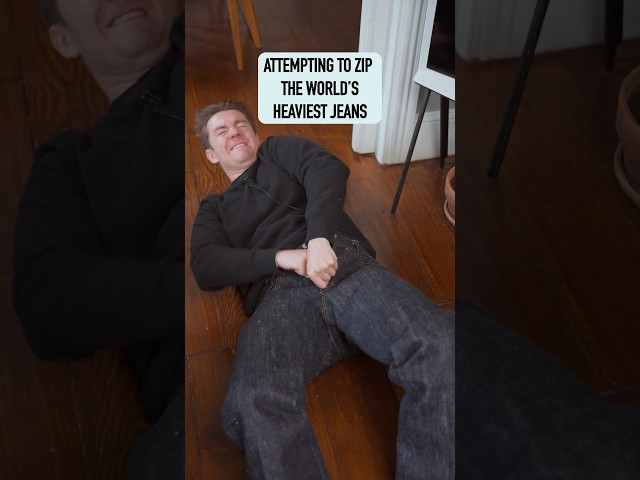 The World’s Heaviest Jeans!