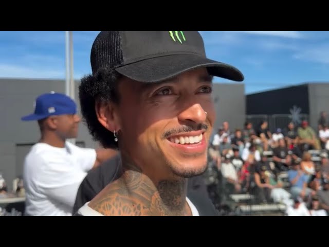 SLS in Los Angeles. Nyjah Huston, Dashawn Jordan, Juni Kang, Jagger Eaton, Toa Sasaki 