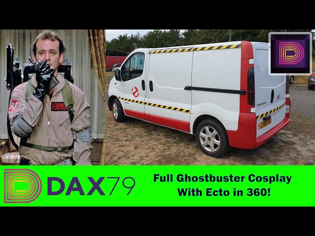Full Ghostbuster Cosplay With Ecto in 360!