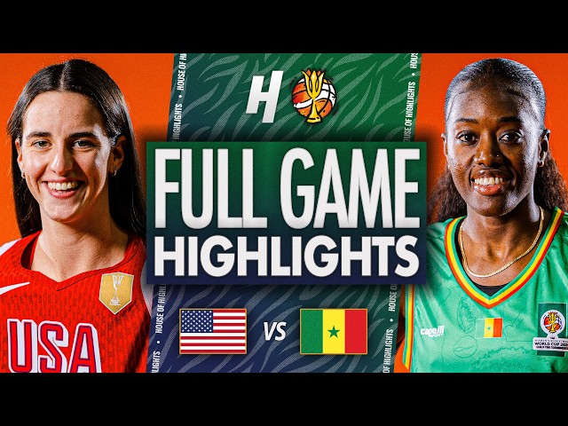 USA vs Senegal - FULL GAME HIGHLIGHTS | March 11, 2026 FIBA Women’s World Cup Qualifiers