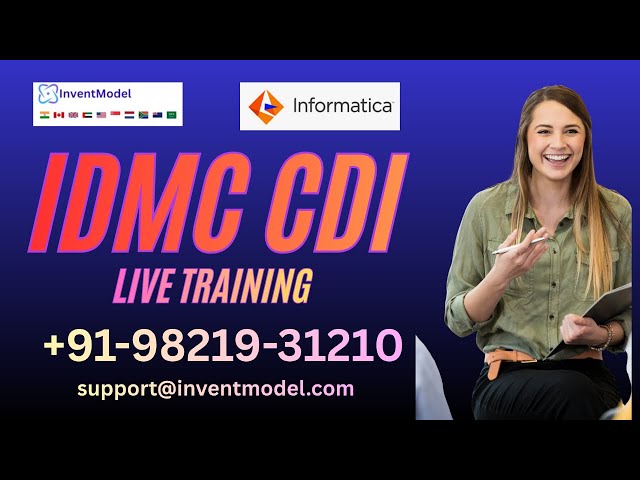 Informatica IDMC CDI Live Training | Complete Cloud Data Integration Course by InventModel