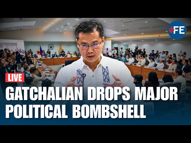 Senator Gatchalian LIVE Press Conference: Big Announcements & SHOCKING Political Insights