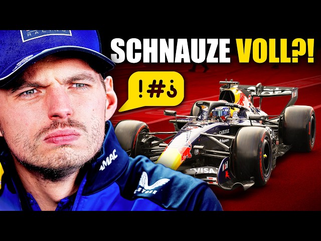 Fed up: Verstappen threatens to retire from F1! What can change his mind?