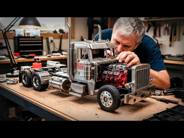 Man Builds an INCREDIBLE $1,800 Scale RC TRUCK with WORKING MECHANISMS by @rc_car