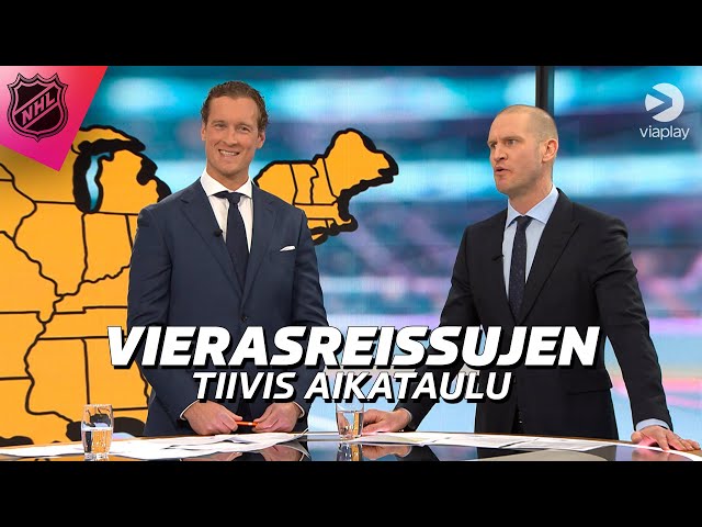 Vierasreissujen tiivis aikataulu | NHL:ssä luksusta, AHL:ssä bussikyytejä läpi mantereen