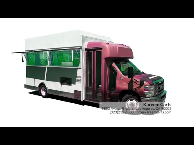 Camión de Helados Enrollados y Soft Serve