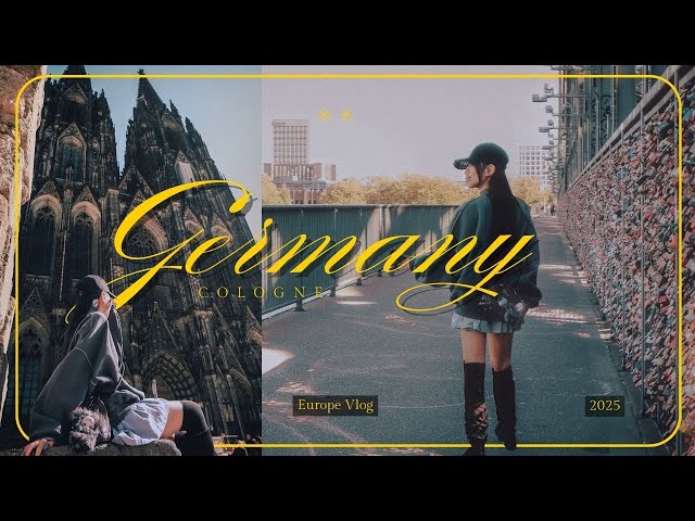 🇩🇪 3 Days in Cologne, Germany Travel Vlog | Solo Exploring & Filming on Set