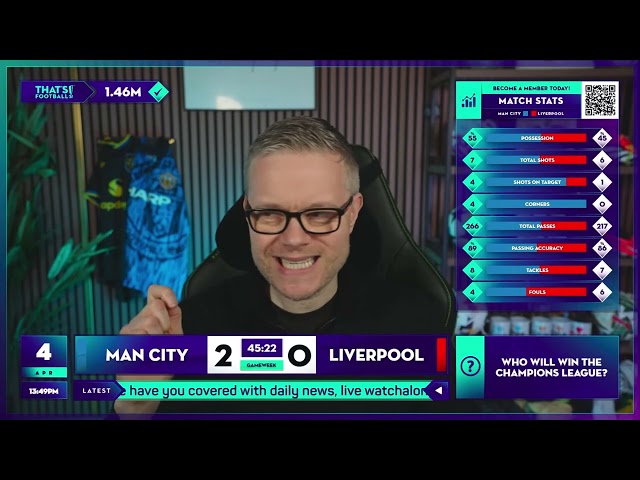 GOLDBRIDGE Best Bits | Man City 4-0 Liverpool