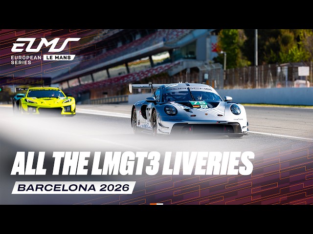 All the LMGT3 liveries I 4 Hours of Barcelona 2026 I ELMS