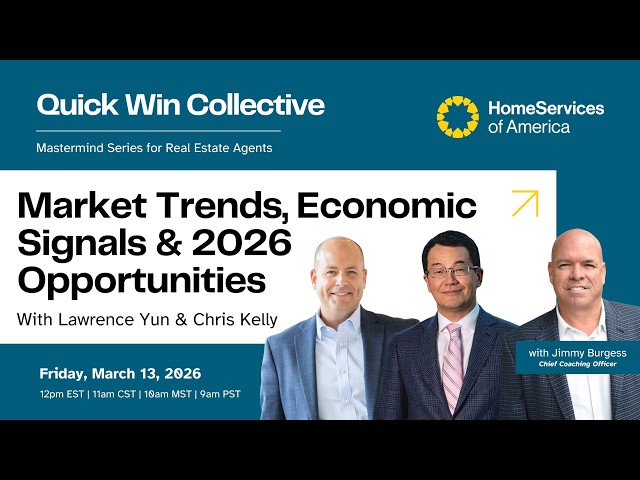 Market Trends, Economic Signals & 2026 Opportunities
