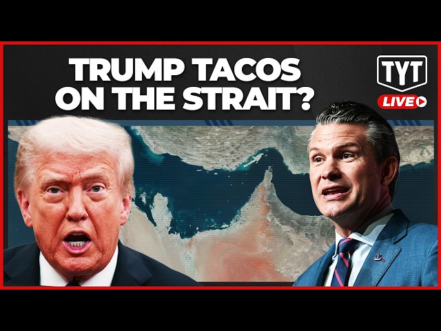 Will Trump GIVE UP On The Strait Of Hormuz? Hegseth’s Corruption EXPOSED! Trita Parsi Joins TYT