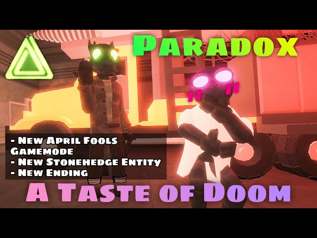 Doors Paradox - “A Taste Of Doom” April Fools Update (Full Gameplay)