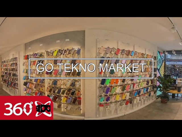 GO TEKNO MARKET | This is 360 VR Video