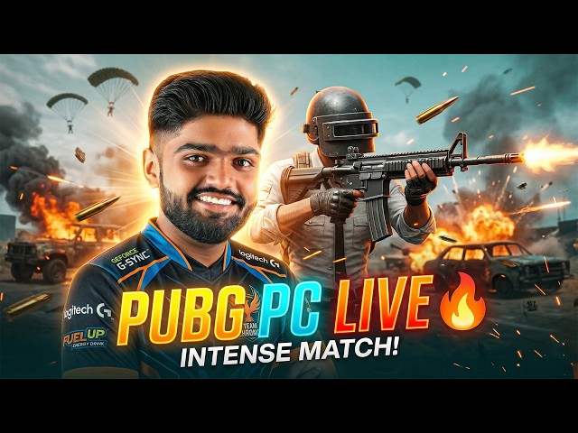 PUBG PC LIVE 🔴 | Extreme Fight & Chicken Dinner 🐔🔥 | Live Now #nagarchapranav