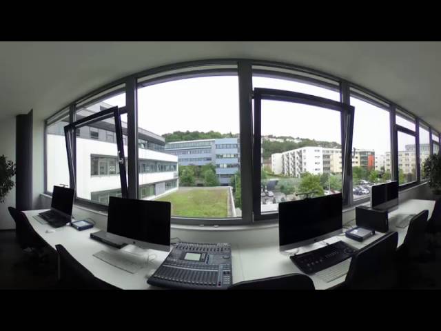 J.C - Visit of VR Stuttgart Hackathon building