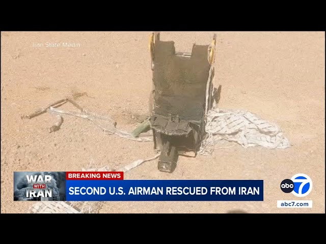 2nd US airman rescued from Iran after F-15 shot down, Trump says 'WE GOT HIM!"