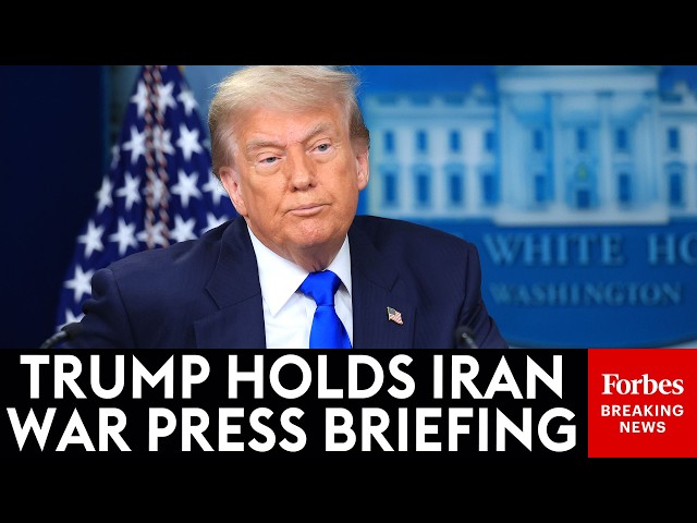 LIVE: President Trump Holds Iran War Press Briefing After Rescue Of U.S. Airman