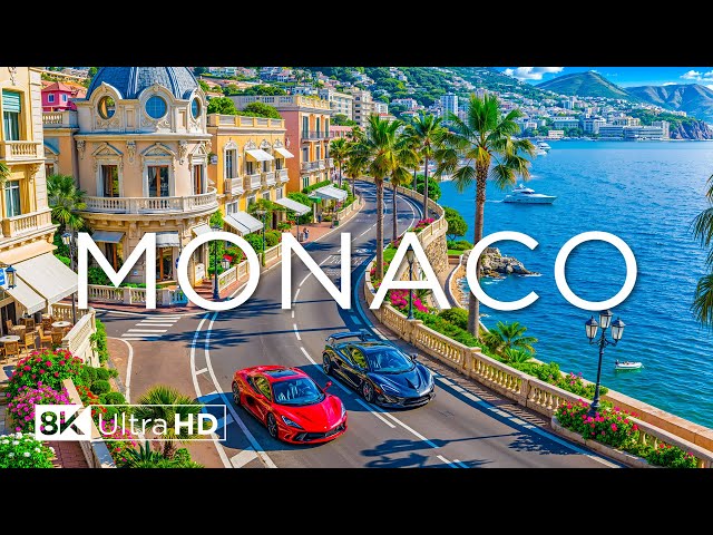 Monaco 8K – Luxurious Riviera Escape: Yachts, Coastal Beauty & Royal Elegance