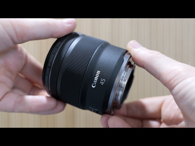 Canon RF 45mm f1.2 STM REVIEW first-looks