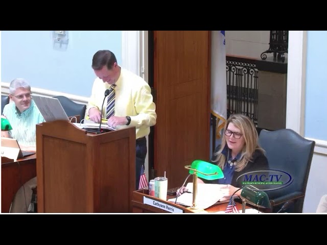 Should Waltham change its trash collection system? (Finance Committee 6-6-2023)