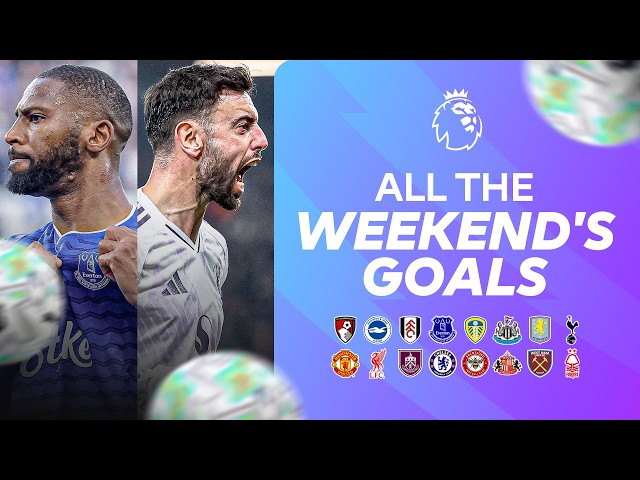 EVERY Weekend Goal | Matchweek 31 | 2025/26 Premier League Highlights