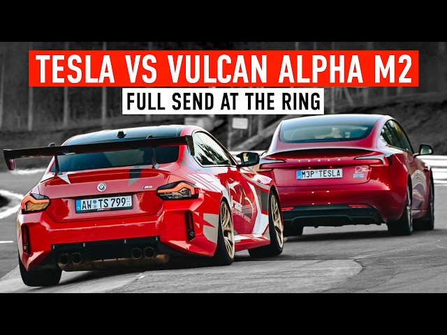 Vulcan Alpha M2 VS Model 3 Performance at the Ring!