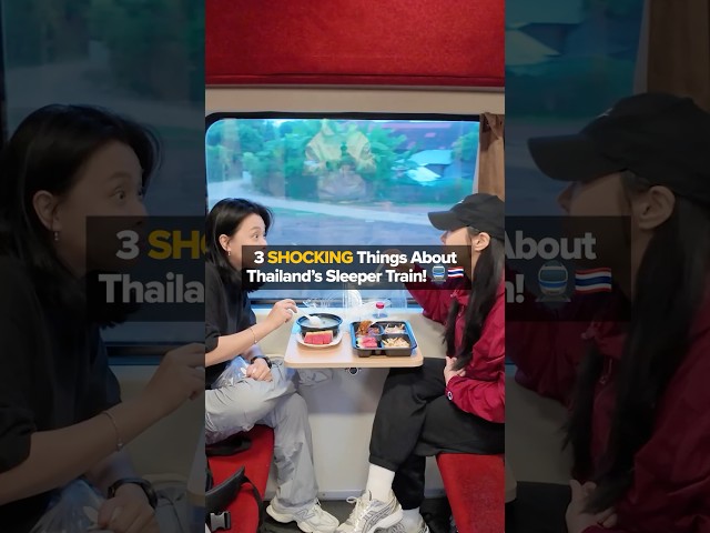 3 SHOCKING Things About Thailand’s Sleeper Train! 🚆🇹🇭