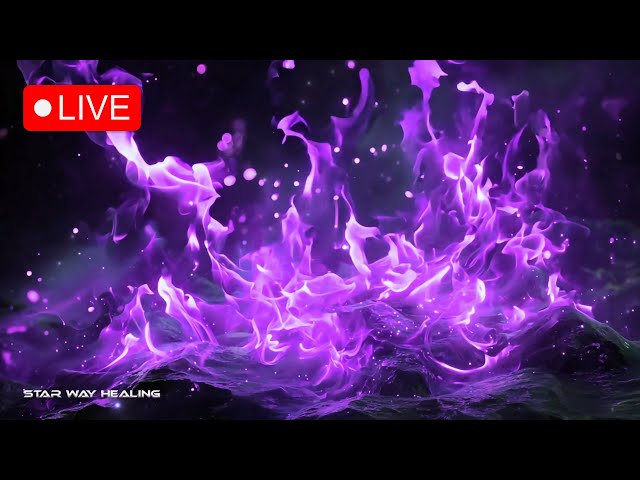 852Hz + 963Hz VIOLET FLAME • KARMA CLEANSE, REMOVE NEGATIVE ENERGY, MANIFEST MIRACLES, REIKI