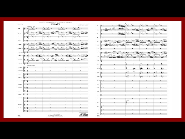 Decade by Jay Bocook | Concert Band
