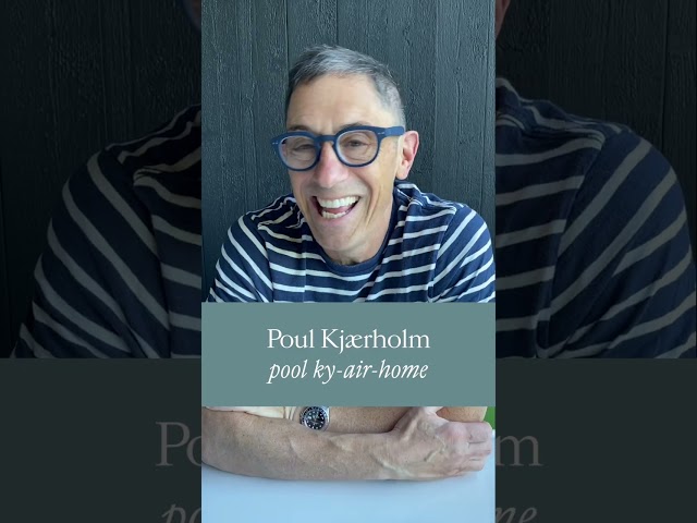 How to Pronounce Eero Saarinen, Mies van der Rohe and More with Jonathan Adler #midcenturymodern