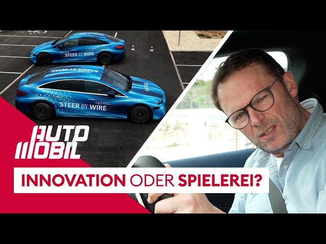 Mercedes EQS with electronic steering – what are the benefits of steer-by-wire? | auto mobil