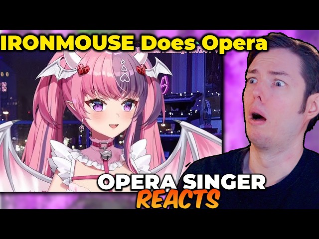 Ironmouse's 5-Year Classical Singing Journey On Twitch (reaction)