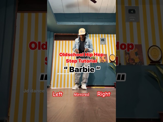 Old school hip hop basic step tutorial #hiphopdance #jddancetutorial #hiphop