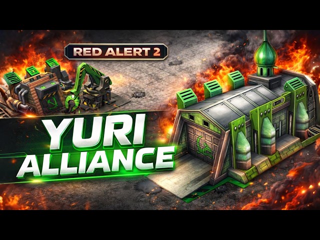 Red Alert 2 | Soviets & Yuri Gameplay | (7 vs 1 + Superweapons)