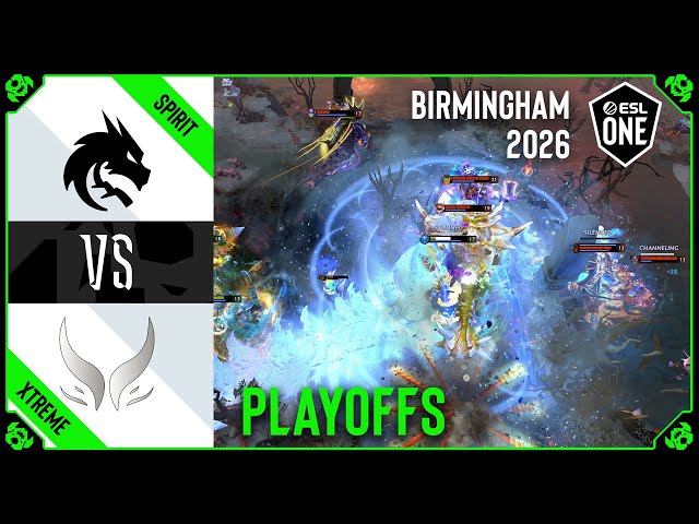 LOSER IS OUT! SPIRIT vs XTREME - HIGHLIGHTS - ESL One Birmingham 2026