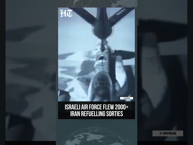 IDF Says Israel Unleashes 2000+ Air Sorties While Iran Faces Refuelling Crisis | #shorts
